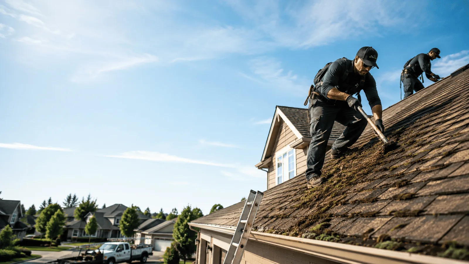 Roof Moss Removal in Luzerne, PA near me